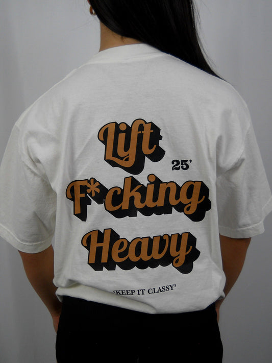 'Classic' Oversized Tee // Off White