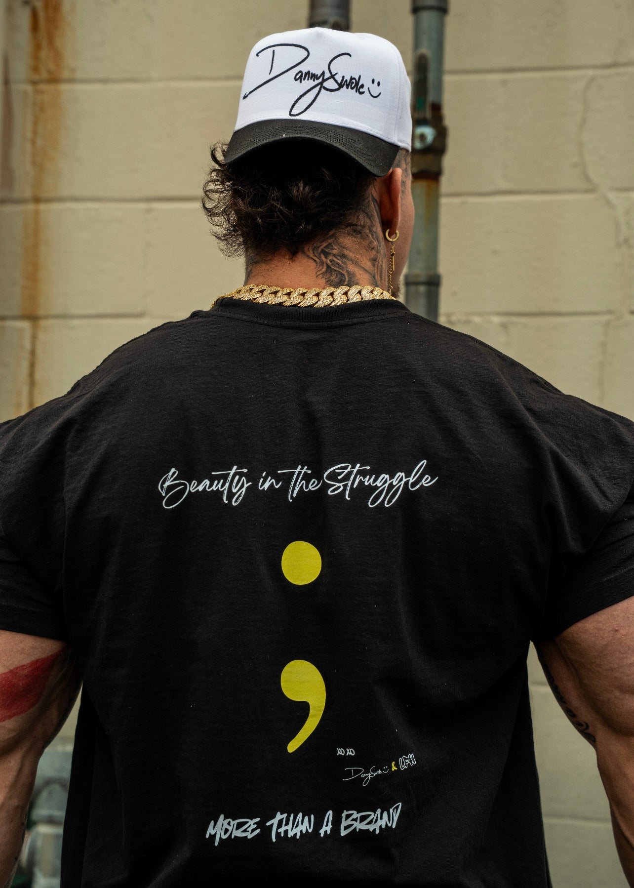 'It's ok to LFH' Oversized Tee // Black