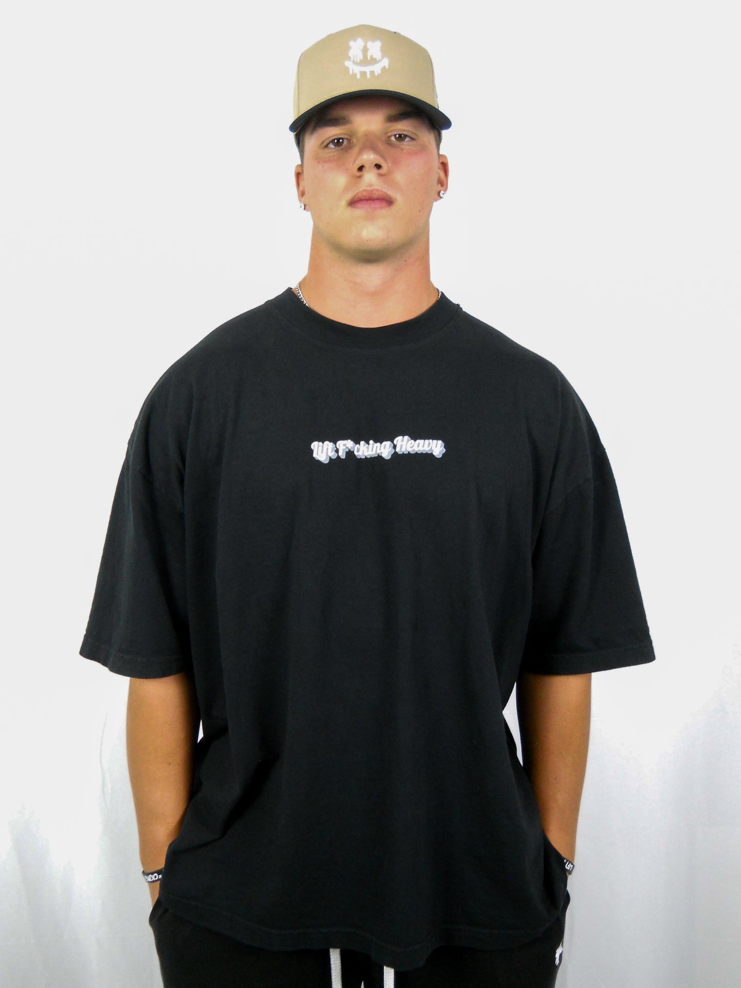 'Classic' Oversized Tee // Black