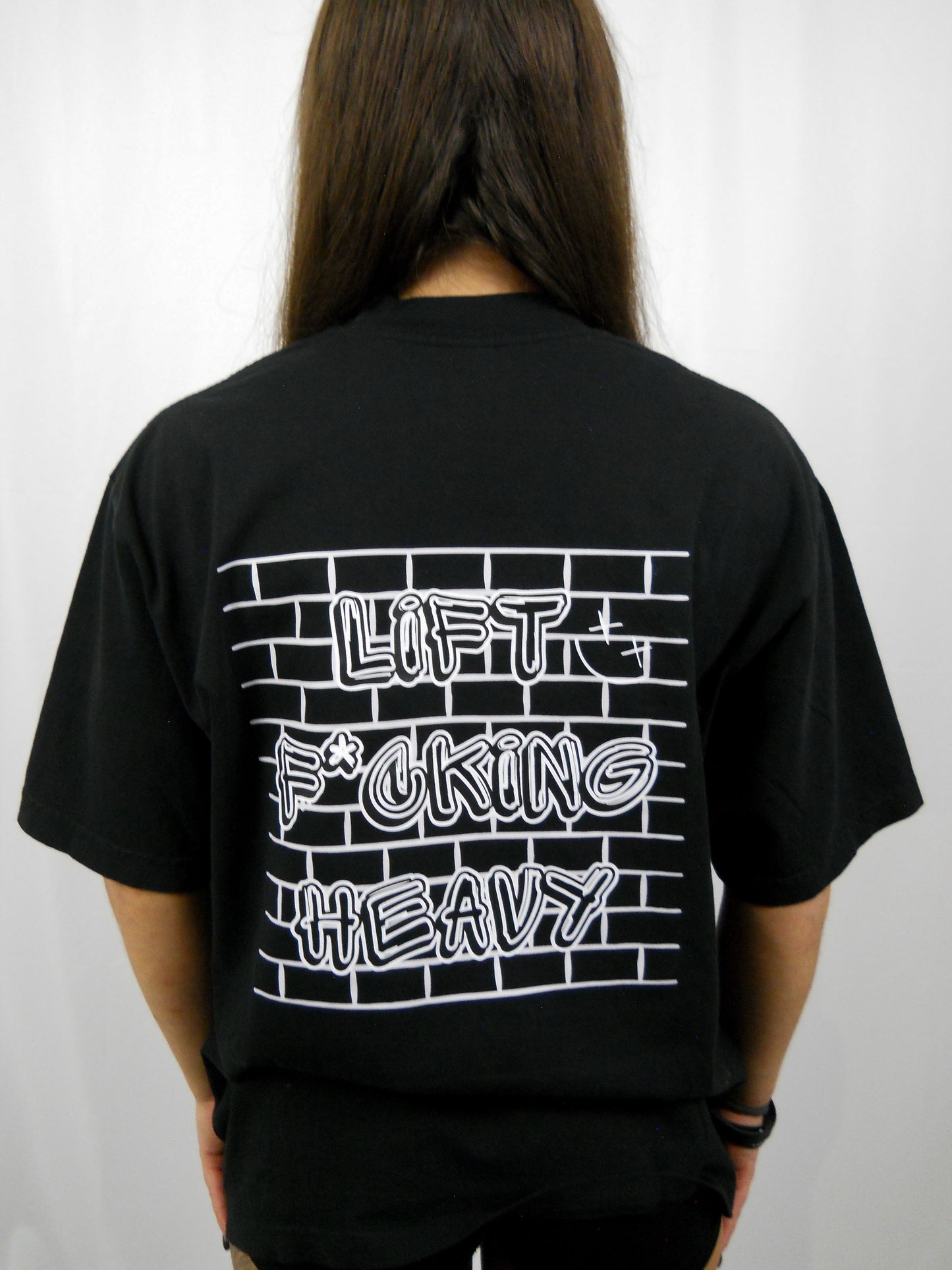 'Grunge Pack' Oversized Tee // Black