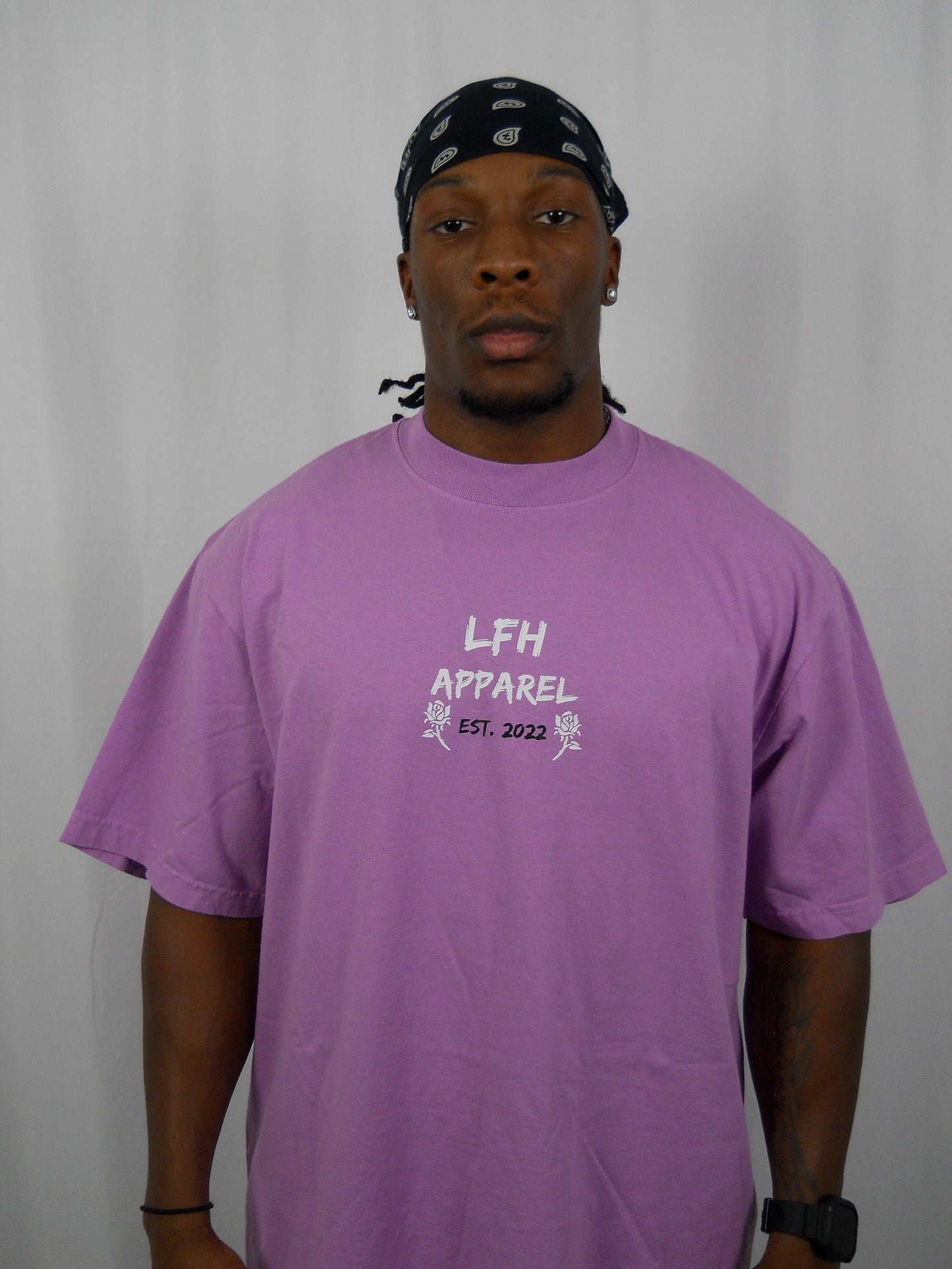 'Summer 23' Oversized Tee // Lavender
