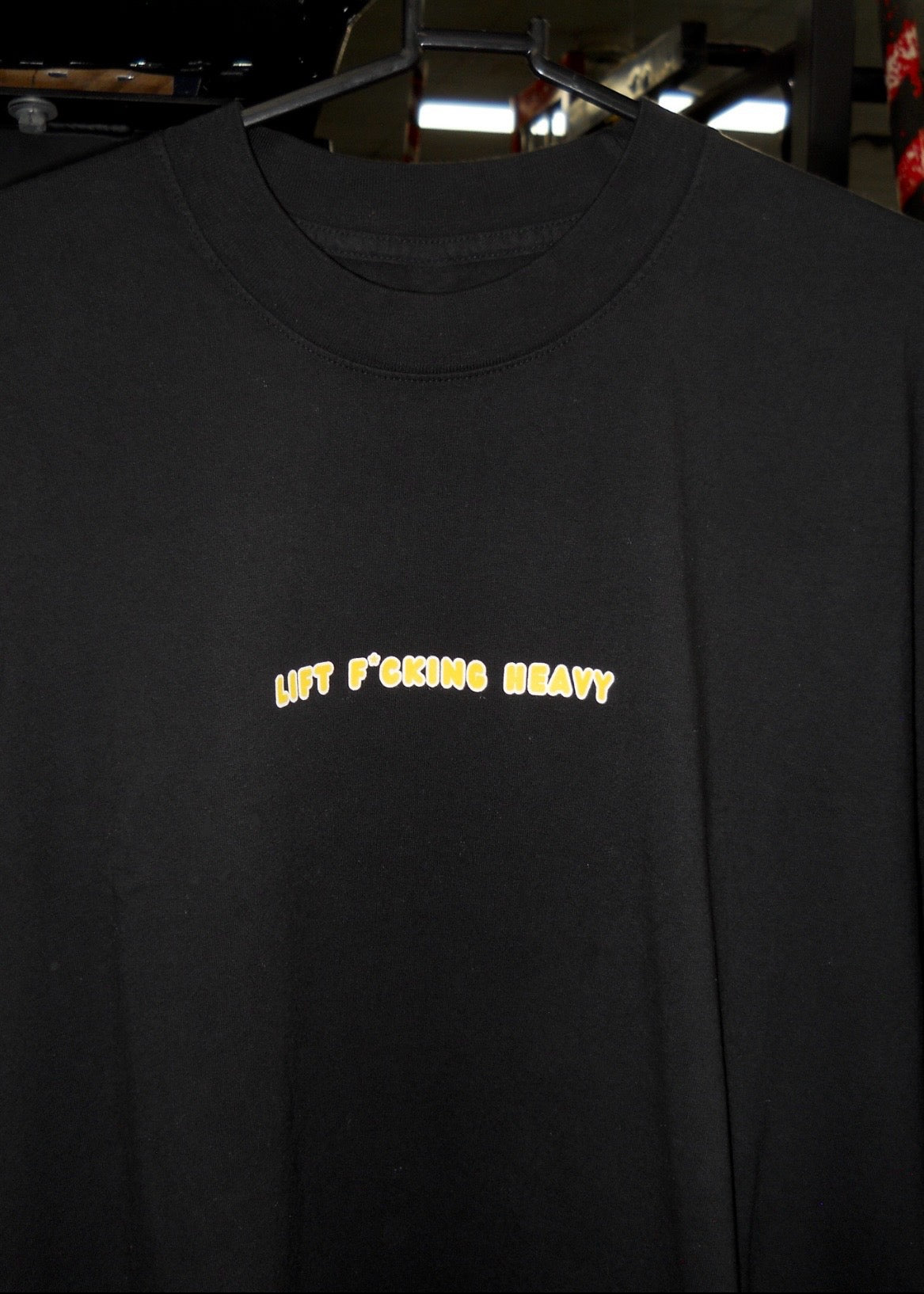 'AP' Oversized Tee // Black