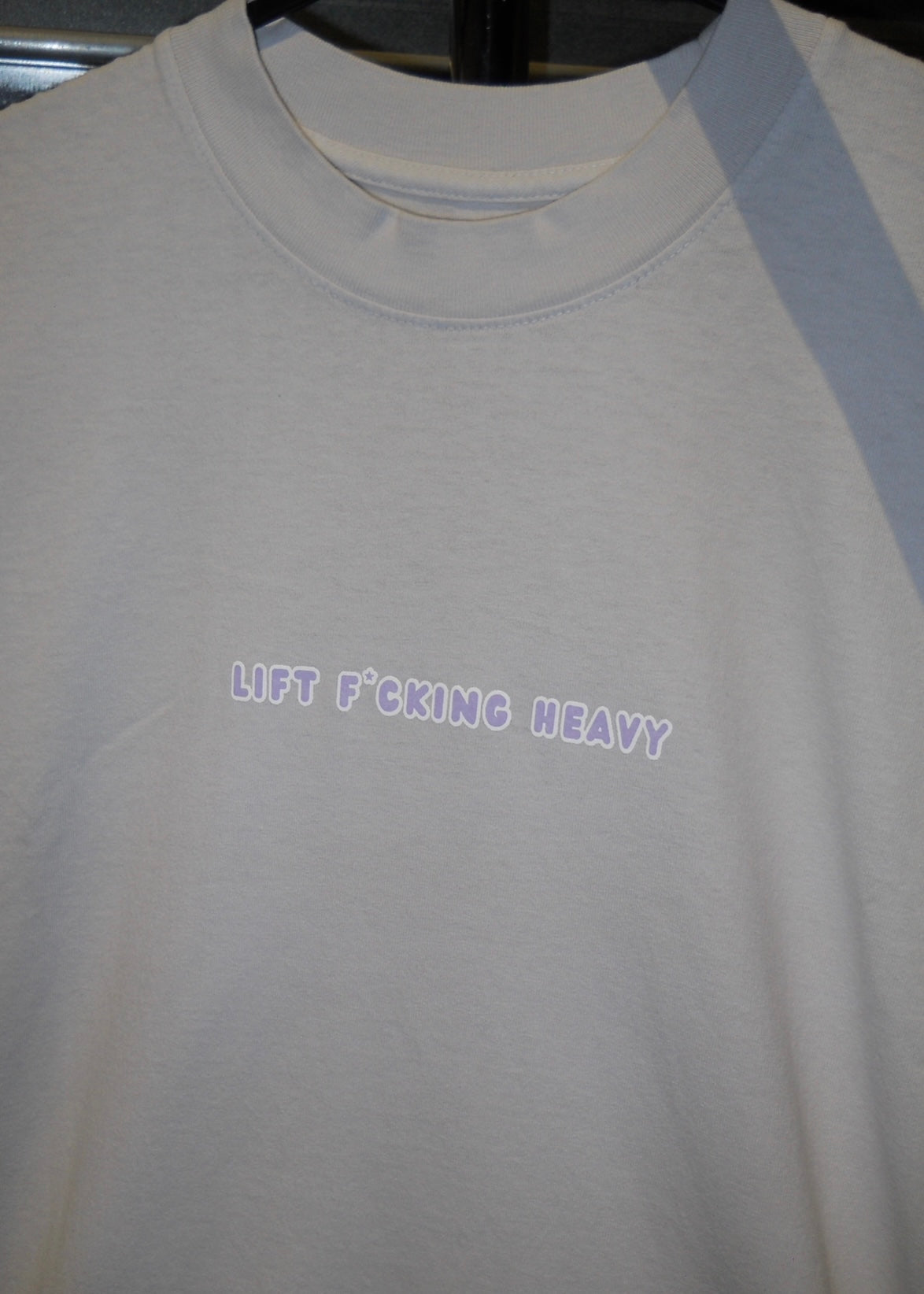 'AP' Oversized Tee // Light Grey