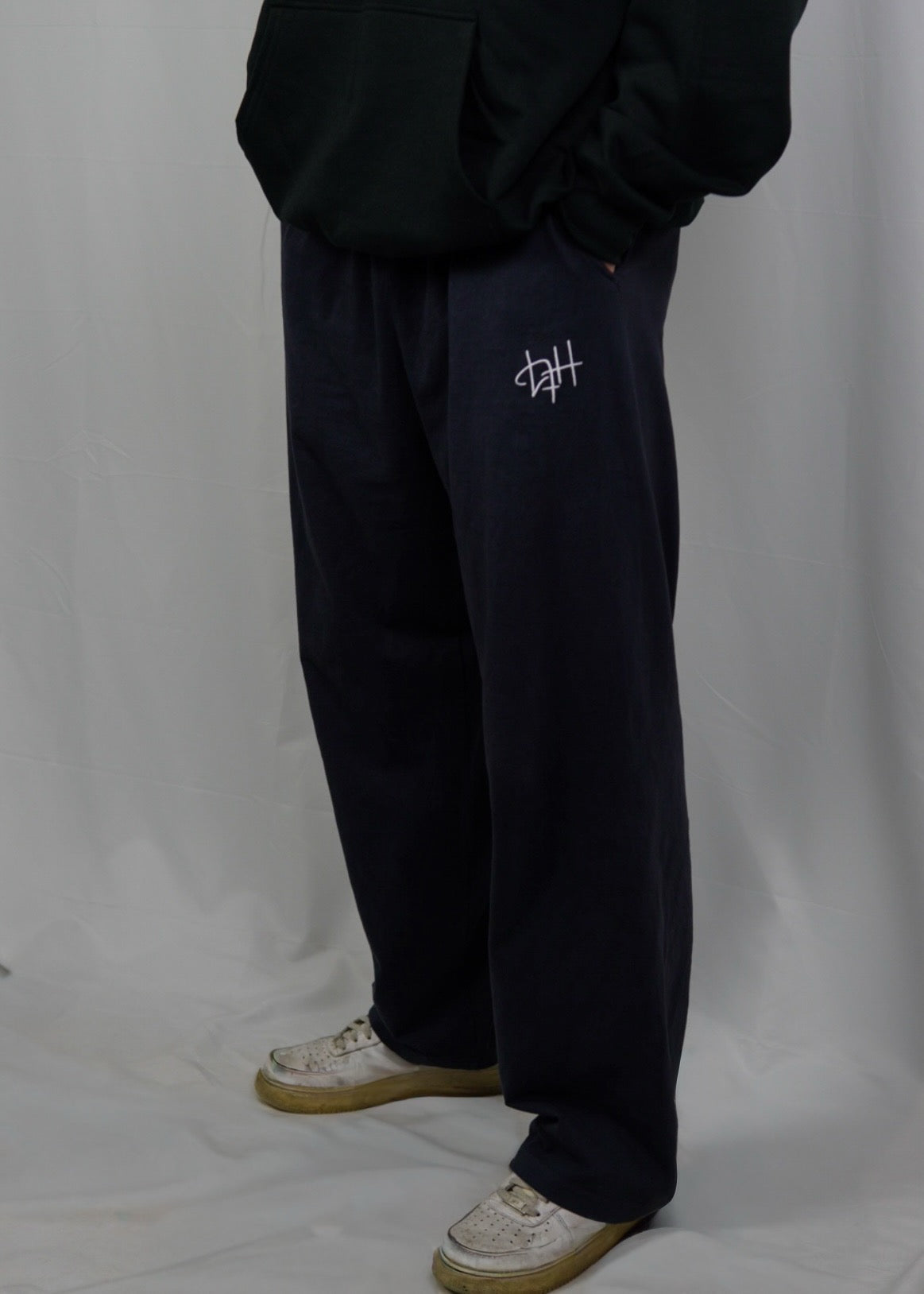 ‘Aspire to Inspire’ Sweatpants // Dolphin Blue